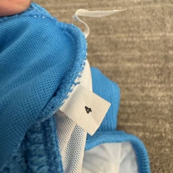 Bleu Rod Beattie Malibu Blue 90's Hi Waist Textured Bikini Bottom Size 4 NWOT - Picture 4 of 6